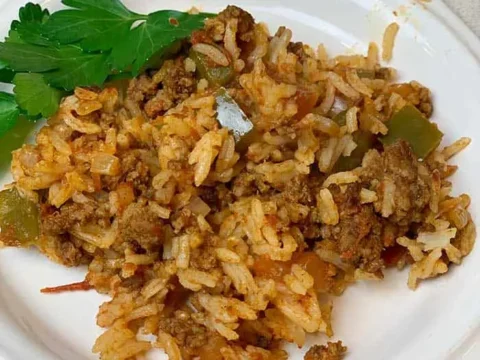 Image for Ground Beef Casserole with Basmati Rice Recipe