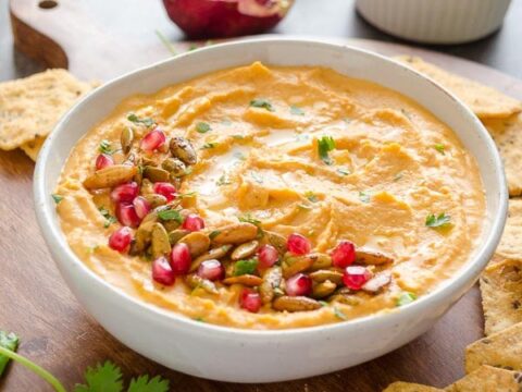 Image for Butternut Squash Hummus with Spiced Pepitas