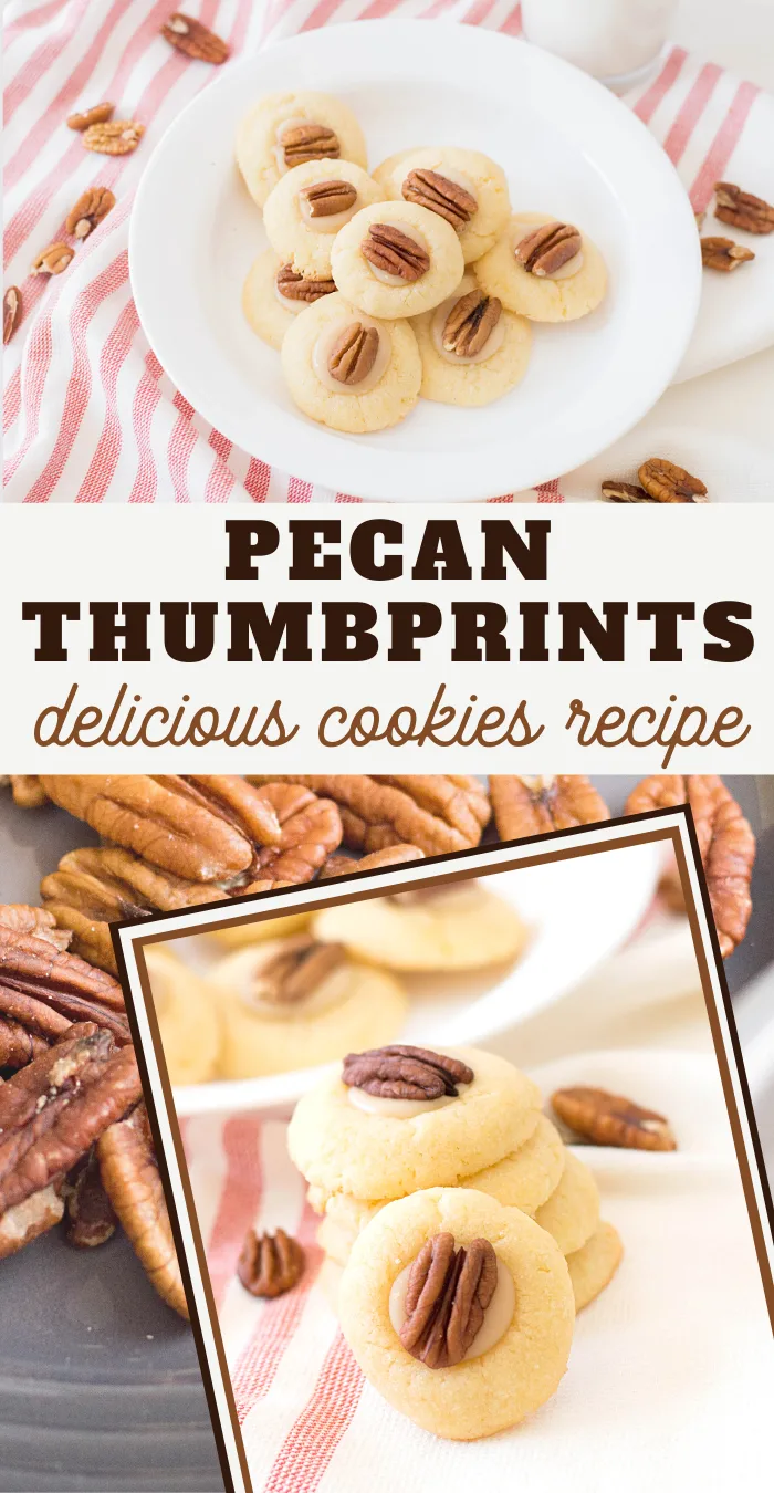pecan thumbprint cookies for fall