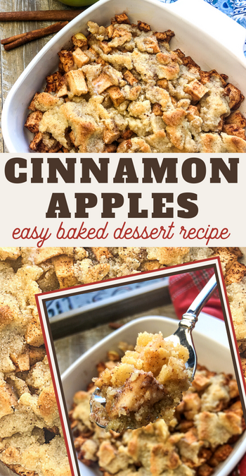 Insanely Easy baked apple casserole recipe