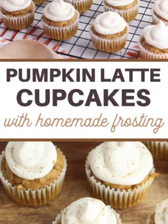 pumpkin spice latte cupcakes