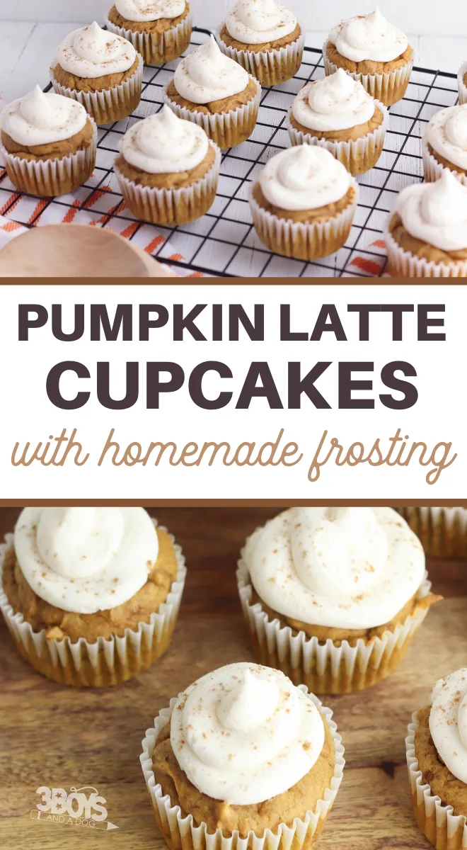 pumpkin spice latte cupcakes