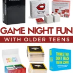 have a fun game night with your older teens