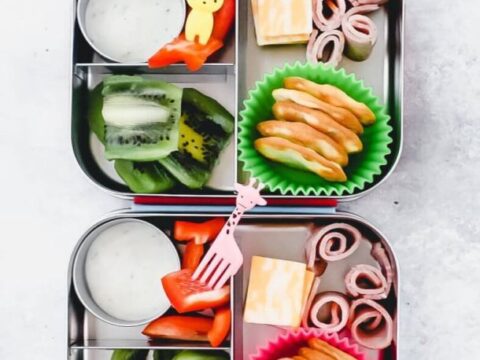 Image for Homemade Lunchables (Ham & Cheese Bento Box Lunch)