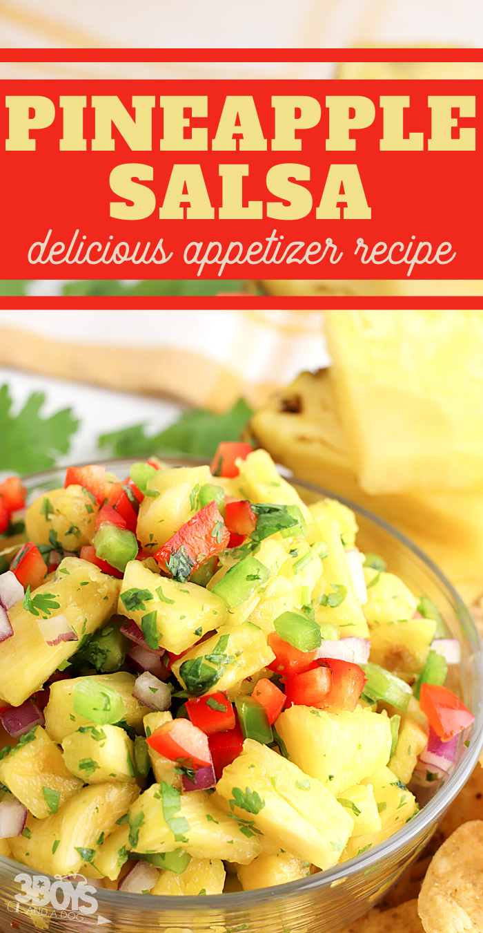 wow your guests with this delicious tropical salsa appetiser