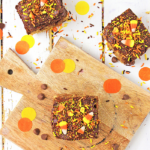 delicious dessert of layered brownies and cookies in an easy to grab bars recipe