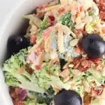 delicious bacon broccoli salad side dish recipe