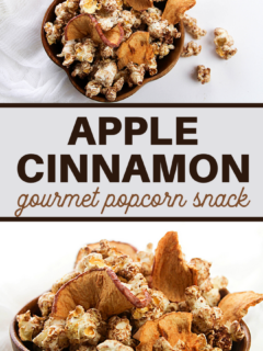 this apple cinnamon popcorn is full of wonderful autumn flavors