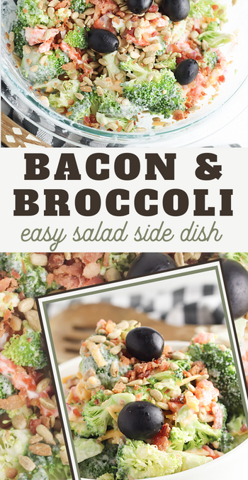 this bacon and broccoli salad recipe is so yummy