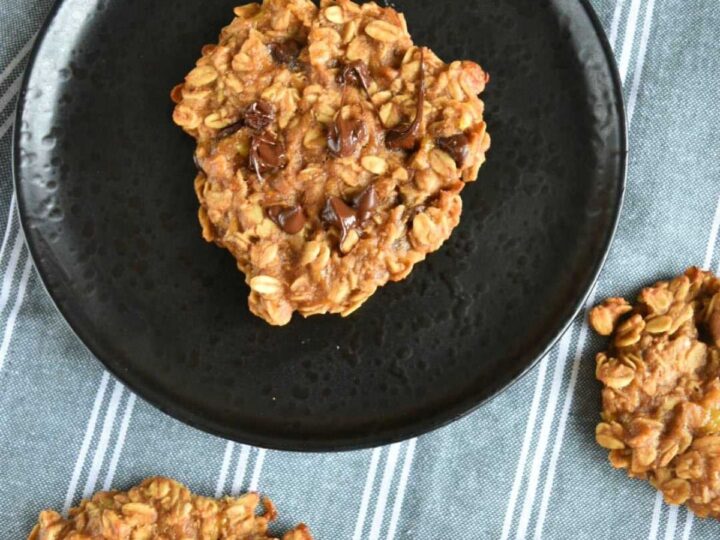 Image for 3 Ingredient Peanut Butter Oatmeal Cookies