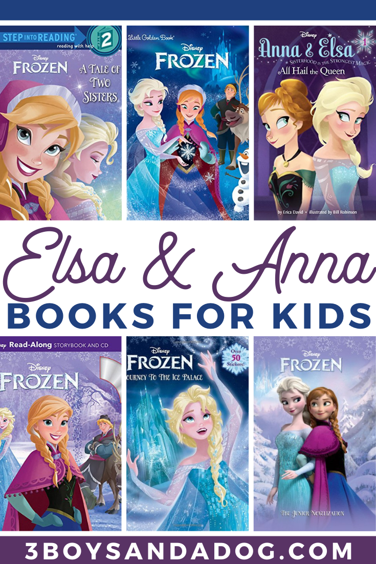 grab some of these Frozen books for your child