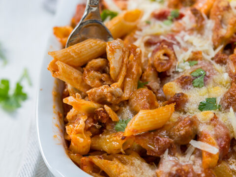 Image for Chicken and Penne Parmesan Casserole