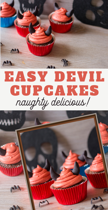 devil cupcakes for halloween