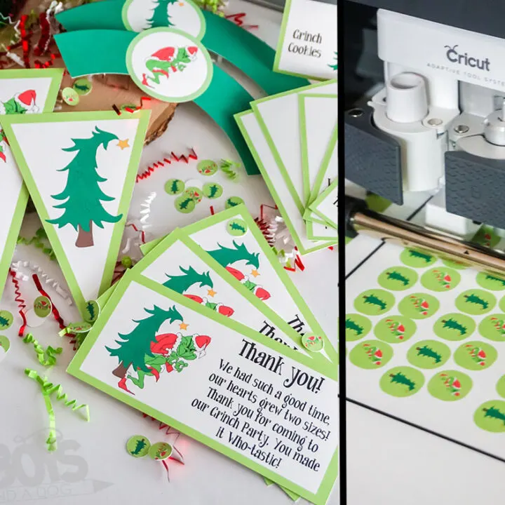 Grinch Printable Party Set