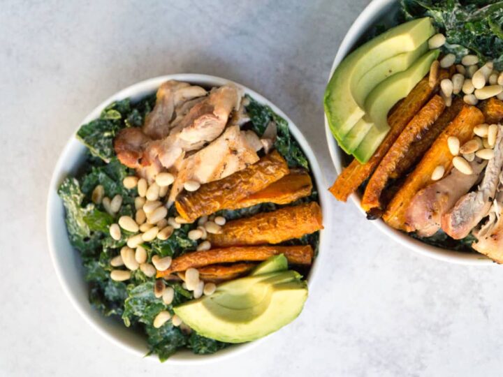 Image for Superfood Kale Chicken Caesar Salad