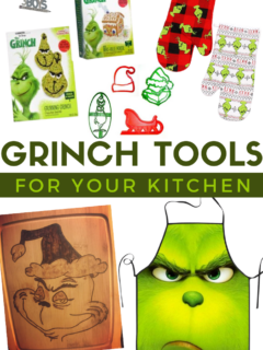 must have grinch themed kitchen tools for a fun Christmas