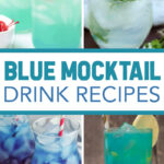 non alcoholic blue drinks