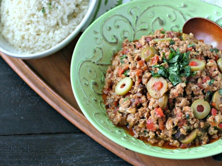 Image for Ground Chicken Picadillo
