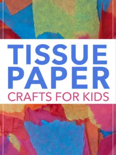 preschool tissue paper craft ideas