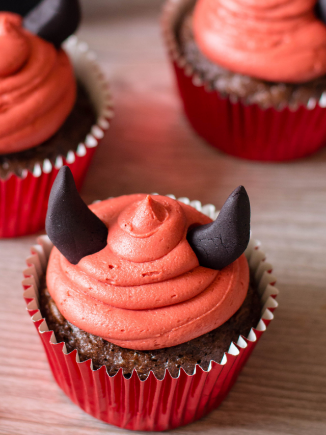 Sinfully Delicious and Adorable Devil Cupcakes Story