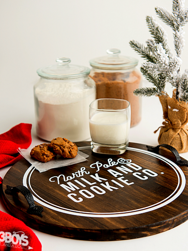 Festive and Fun DIY Christmas Serving Tray