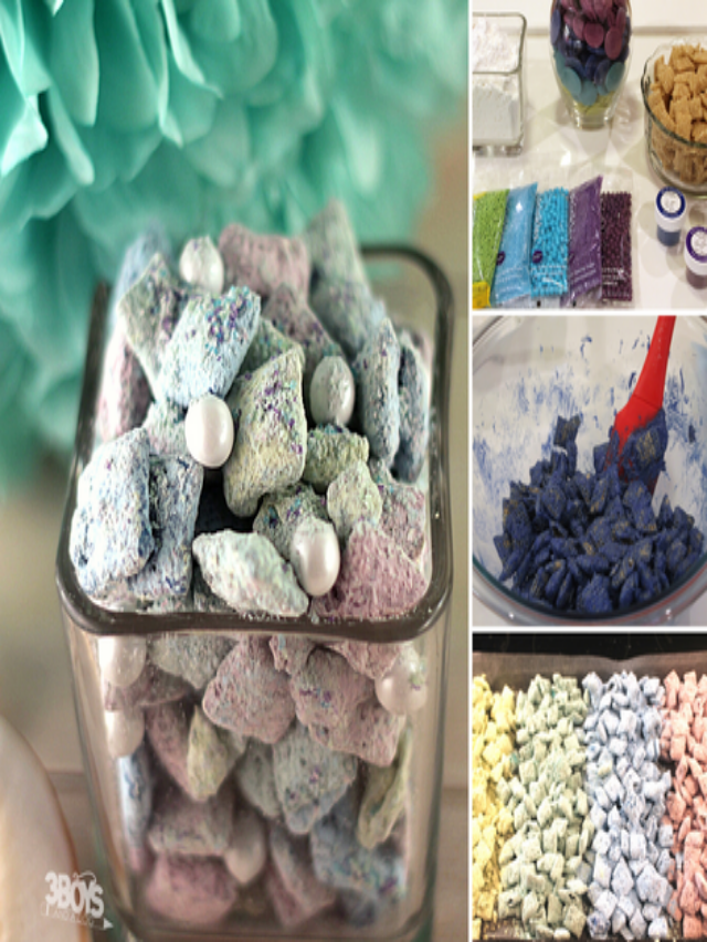 Dazzling Mermaid Puppy Chow Recipe Story