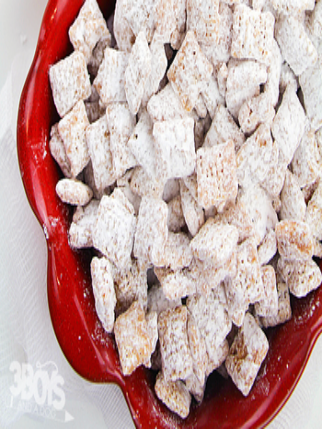 Addictive Cookie Butter Puppy Chow Recipe Story
