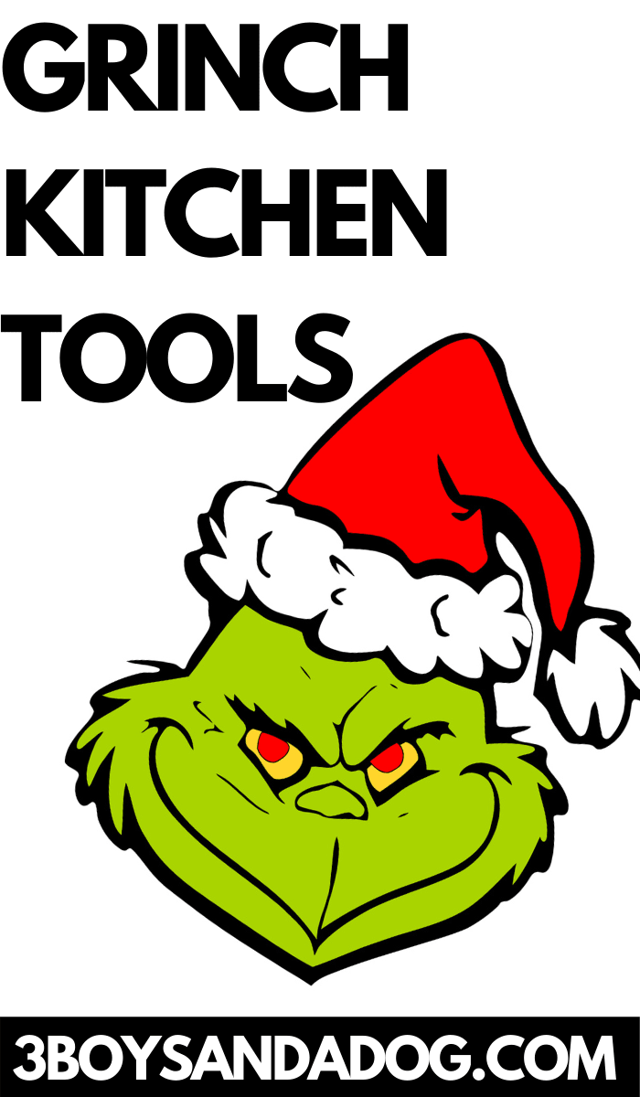 adorable The Grinch themed tools for your kitchen