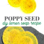 make your own lemon exfoliating soap recipe