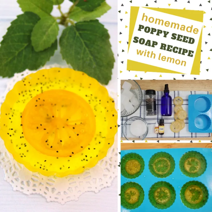 poppy seed and lemon melt and pour soap recipe