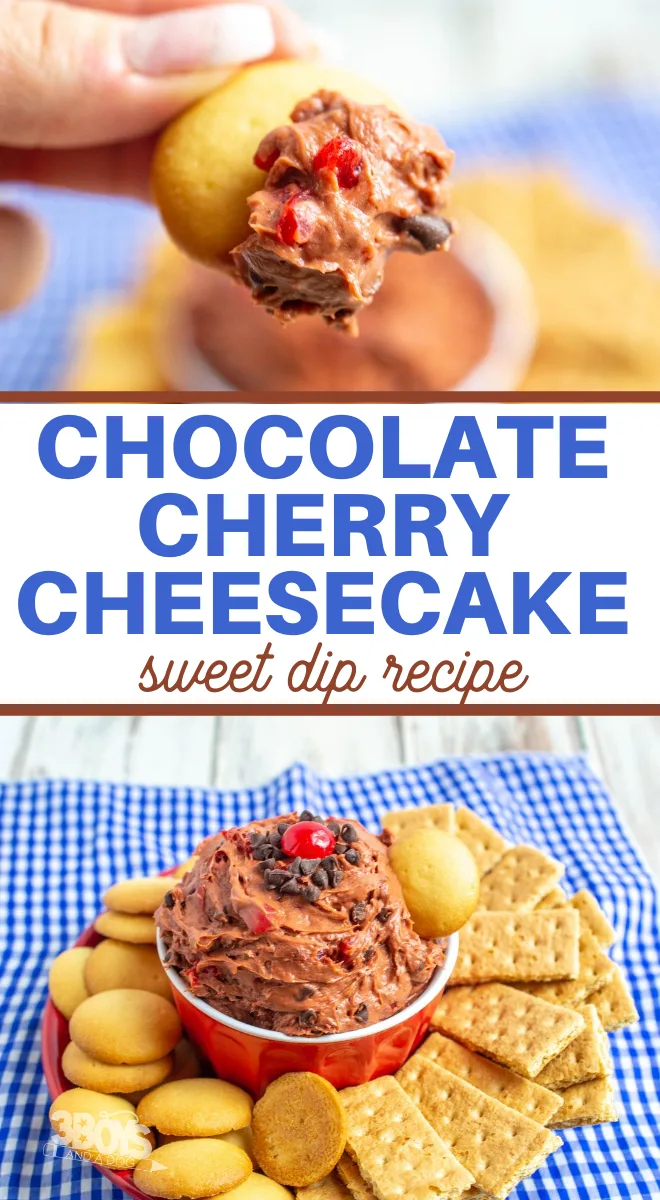 sweet dip recipe of cherries and chocolate