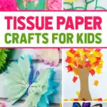 easy tissue paper crafts for preschoolers