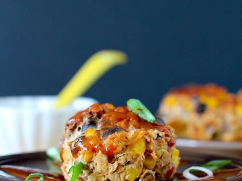 Image for Southwestern Mini Meatloaf Recipe
