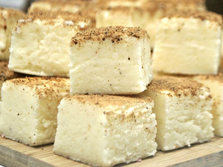 Image for Easy Eggnog Fudge Recipe