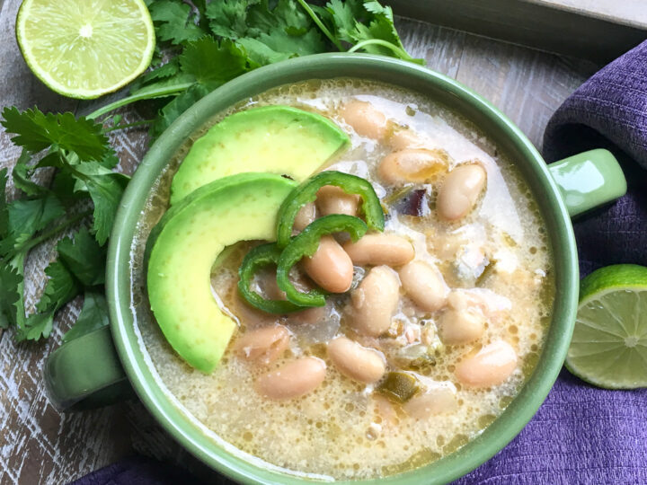chicken chili soup with great northern beans