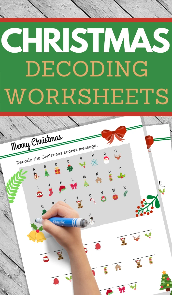 Christmas Decoding Worksheets