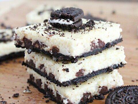 Image for Oreo Eggnog Cheesecake Bars - Table for Seven | food for you & the family