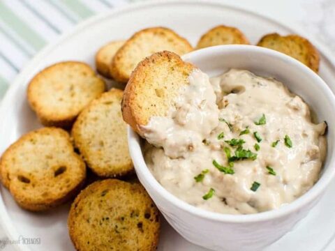 Image for Slow Cooker Warm Mushroom Dip