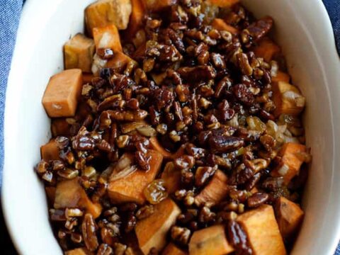 Image for Paleo Sweet Potato Casserole with Pecans
