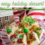 red and green christmas fudge recipe