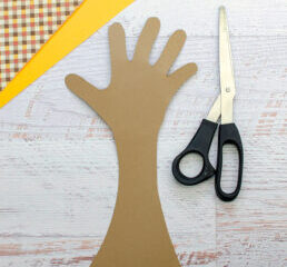 Image for Tissue Paper Fall Tree Handprint Craft