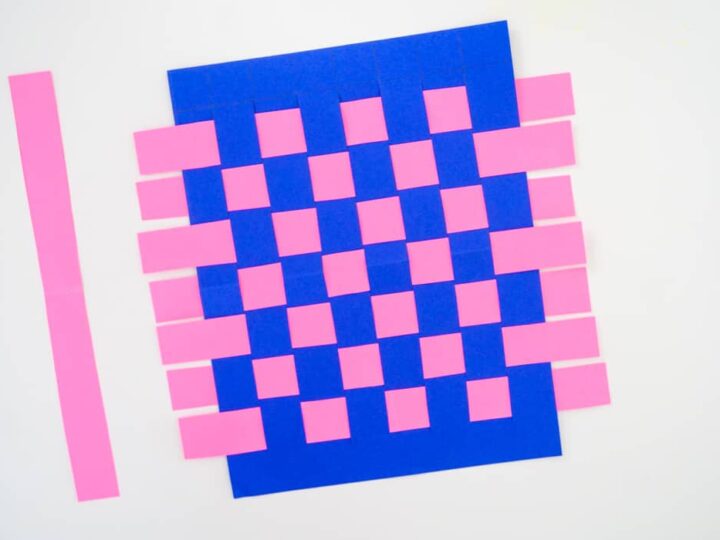 Image for Paper Weaving – Paper Crafts For Kids