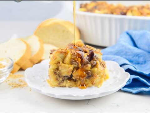 Image for Peanut Butter and Jelly French Toast Casserole Recipe