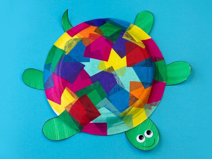 Image for Tissue Paper and Paper Plate Turtle Craft
