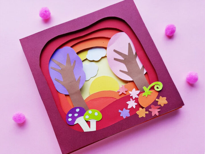 Image for Gorgeous Autumn 3D Paper Art (with Free Printable Templates)
