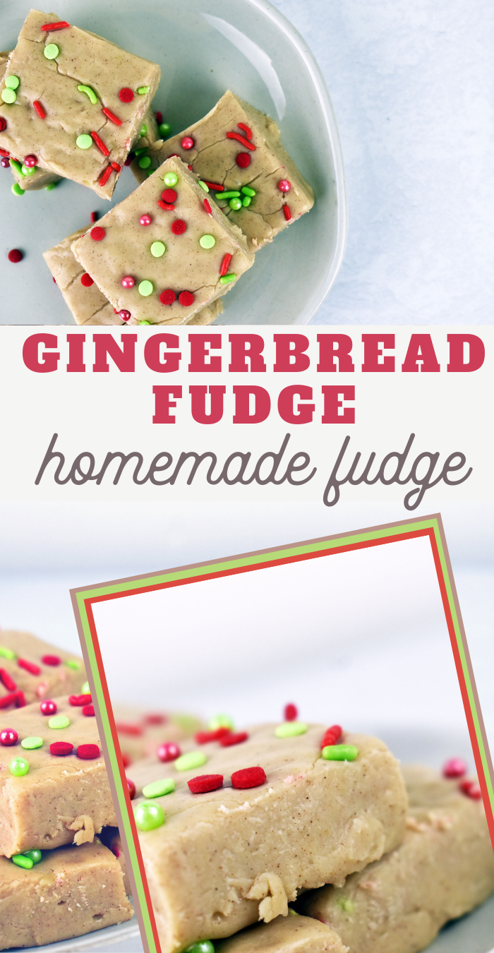 easy gingerbread fudge