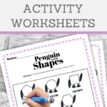 free printable penguin worksheet pages