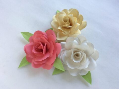 Image for Beautiful Paper Rose Craft Tutorial