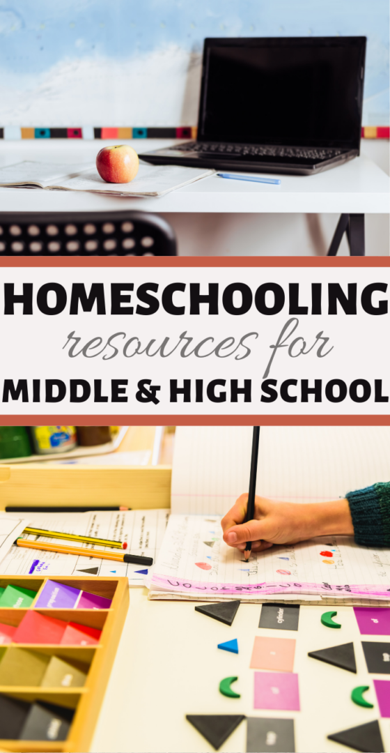 Homeschooling Middle and High School