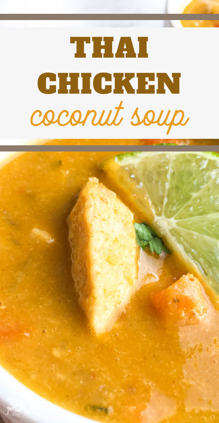 easy thai coconut curry soup